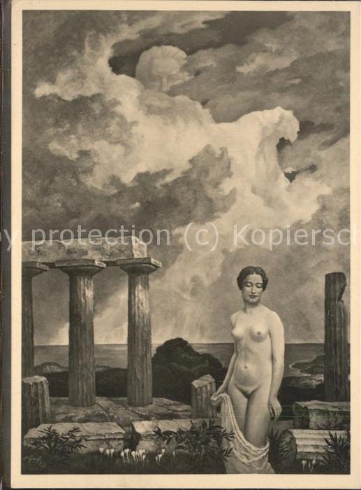 Kuenstlerkarte Oskar Graf Aphrodite