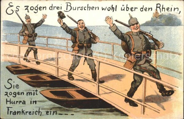 Soldatenleben Humor Frankreich Einzug