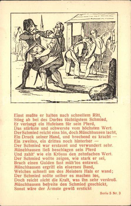 Sagen Maerchen Münchhausen Serie 5 Nr. 3