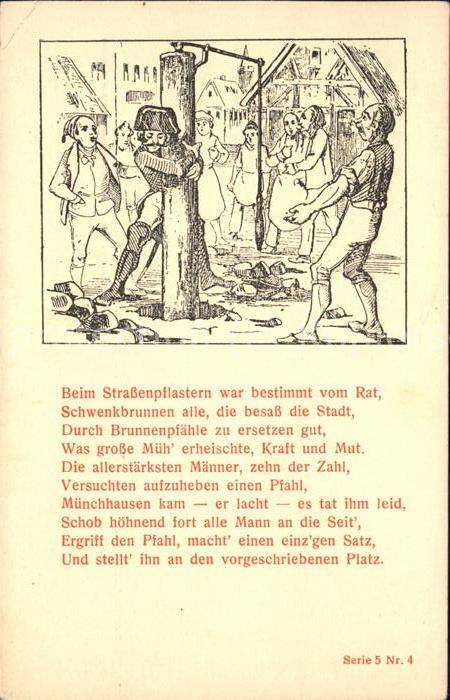 Sagen Maerchen Münchhausen Serie 5 Nr. 4