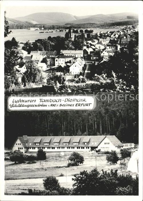 Schule School Ecole Escuela Scuola-- Schulungszentrum Erfurt Tambach-Diethar