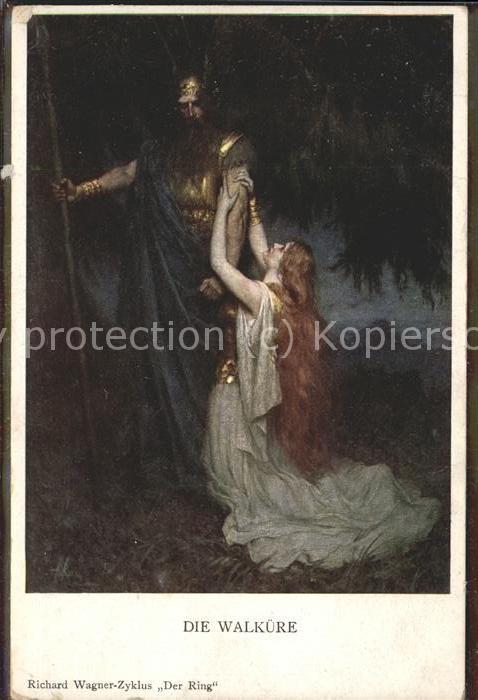 Wagner Richard Kuenstler Die Walküre Wagner-Zyklus Der Ring