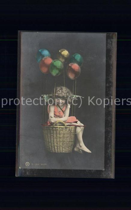 Engel Luftballons Korb
