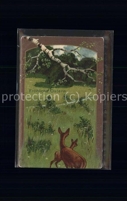 Ostern Easter Paques Rehe Birke