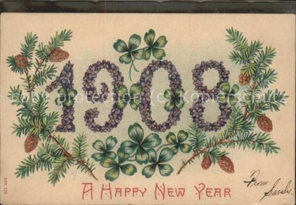 Neujahr Happy New Year