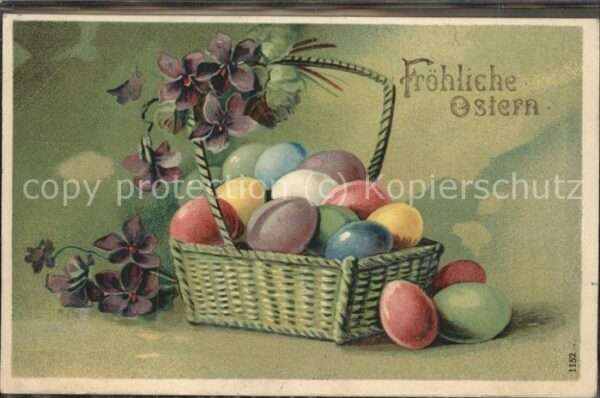 Ostern Easter Paques Osterkorb