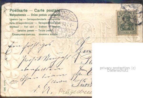 Glueckwunsch Kleeblatt – Bild 2