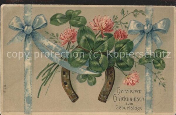 Geburtstag Glückwünsche Hufeisen