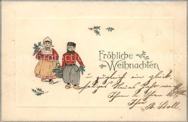 Weihnachten Tracht