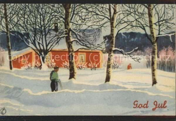 Baeume Trees Winter God Jul