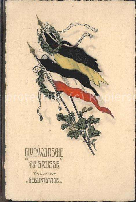 Geburtstag Fahnen