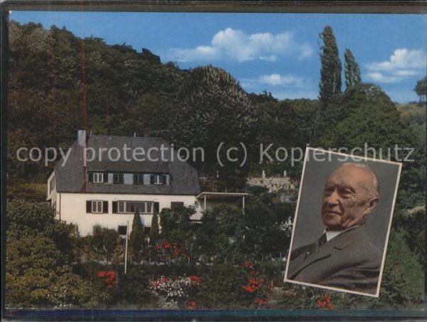 Politik Geschichte Rhöndorfer Rosenhügel
