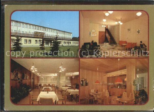 Jugendherberge Youth Hostel Betriebsferienheim VEB Maxhütte Tannenb