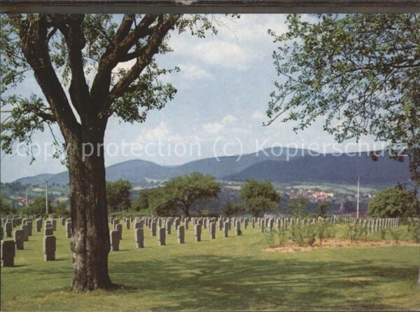 Tod Deutscher Soldatenfriedhof Niederbronn