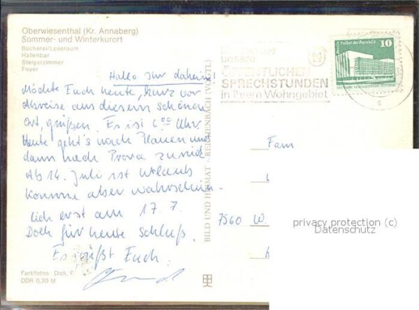 Jugendherberge Youth Hostel FDGB Erholungsheim Am Fichtelberg – Bild 2