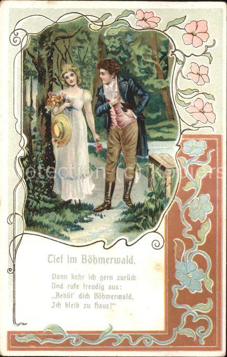 Poesie Tief im Böhmerwald Gedicht