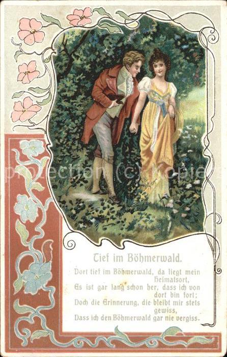 Poesie Liebe Tief im Böhmerwald