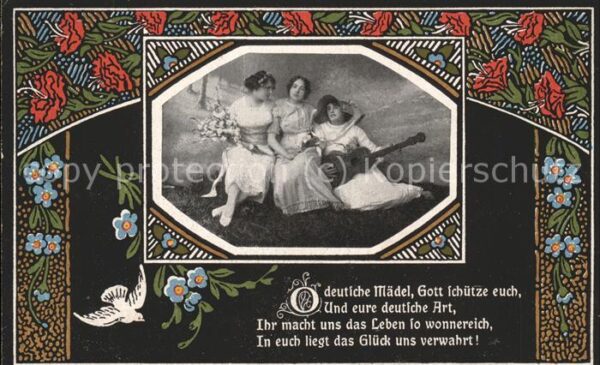 Musikanten Gedicht Deutsche Mädel