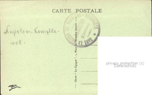 Napoleon Bonaparte Ajaccio Brief – Bild 2