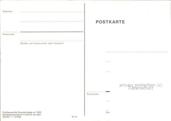 Briefkasten Post-Expedition Posthorn – Bild 2