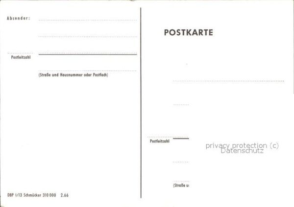 Kuenstlerkarte Gustav Müller Briefträger Herzoglich Br – Bild 2