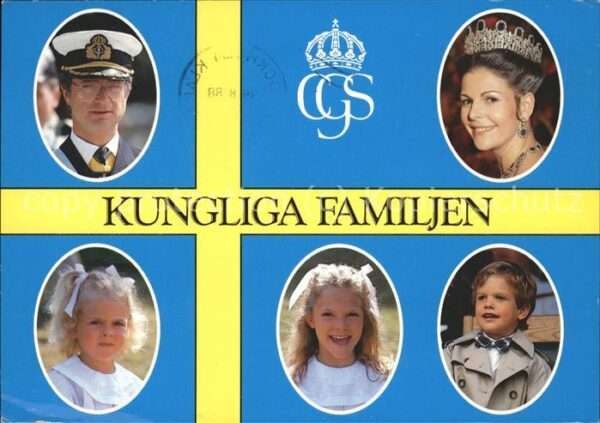 Adel Schweden Kungliga Familjen Krone