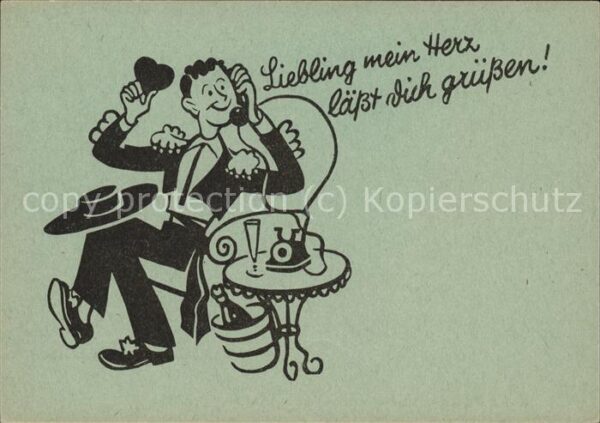 Poesie Liebling mein Herz läßt Dich grüssen Te