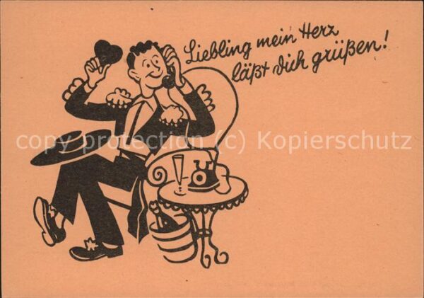 Poesie Liebling mein Herz läßt dich grüßen! Hu