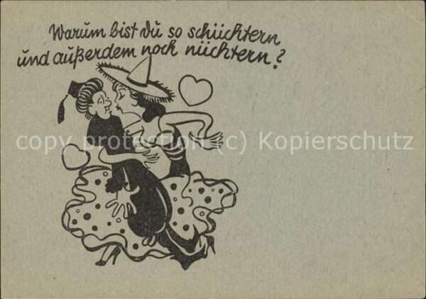 Humor Warum bist Du so schüchtern u. außerdem