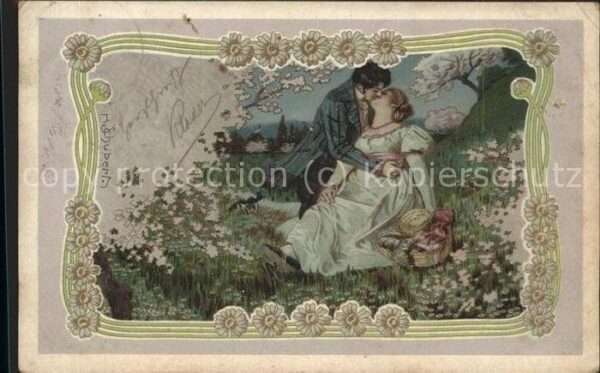 Poesie Liebe Kuss Blumen