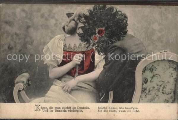 Poesie Küsse die man stielt im Dunkeln... Gedi