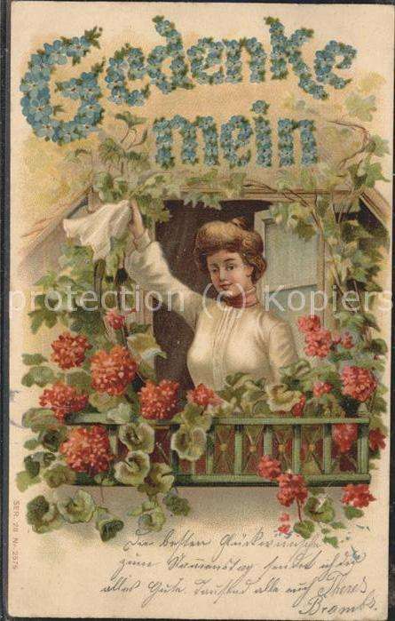 Poesie Gedenke Mein Taschentuch Gruss Liebe