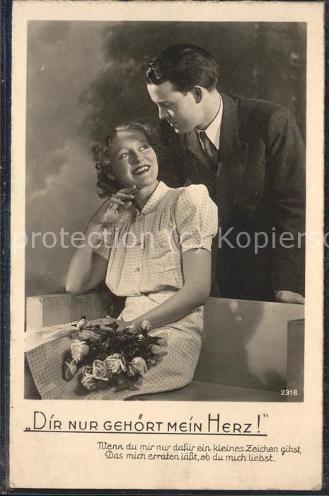 Poesie Dir nur gehört mein Herz Blumen Liebe