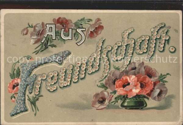 Poesie Aus Freundschaft Mohnblumen