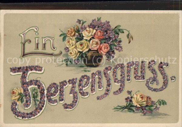 Rosen Ein Herzensgruss