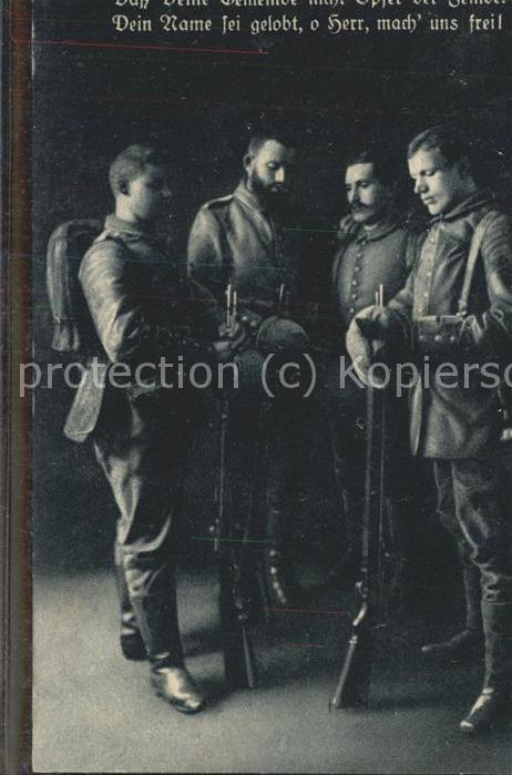 Militaria Uniformen Dein Name sei gelobt Herr mach uns frei