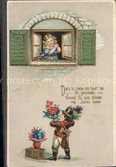 Poesie Fenster Liebe Uniform Post
