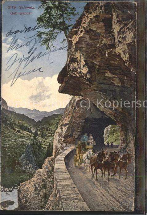 Post Gebirgspost Schweiz