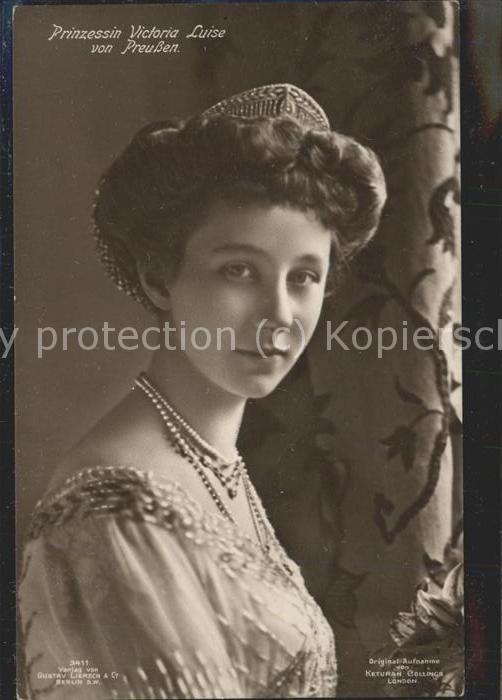 Adel Preussen Prinzessin Victoria Luise v. Preussen