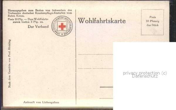Kuenstlerkarte C. Röchling Soldaten Krieg Feldpost – Bild 2