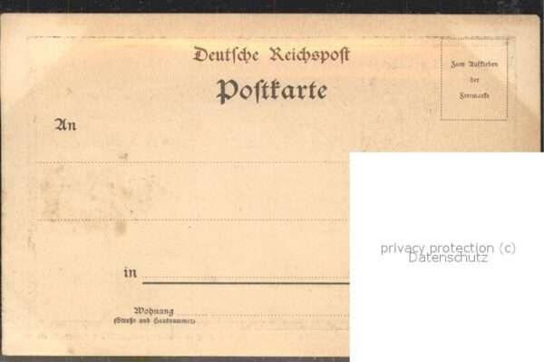 Postbote Brieftraeger Erster General-Postmeister Deutschen Re – Bild 2