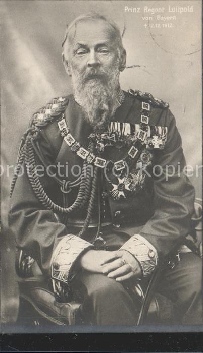 Adel Bayern Prinz Regent Luitpold Bayern verstorben