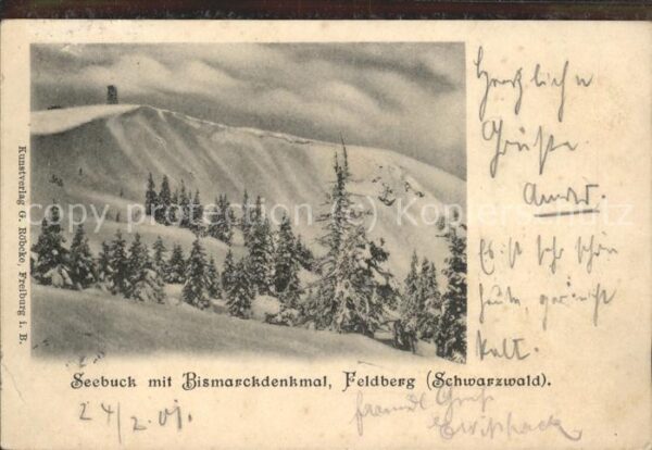 Bismarck Denkmal Seebuck Feldberg Schwarzwald