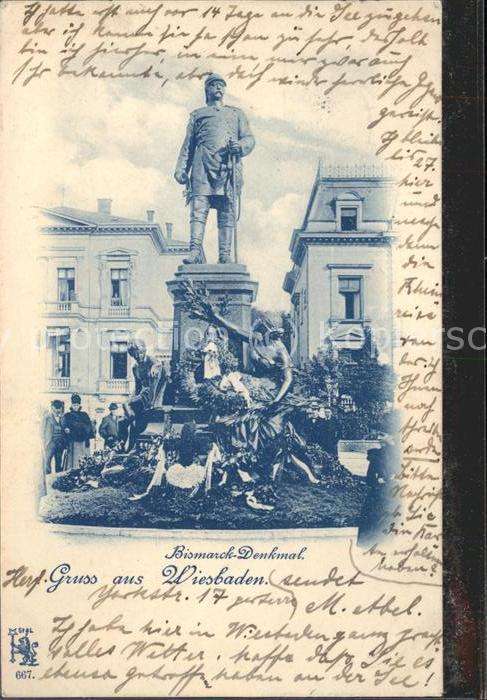 Bismarck Denkmal Wiesbaden