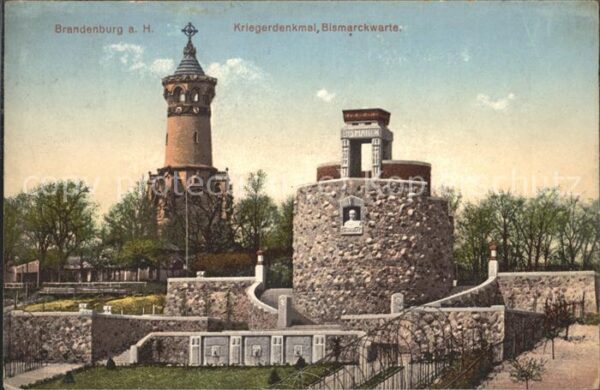 Bismarck Warte Kriegerdenkmal Brandenburg a. H.