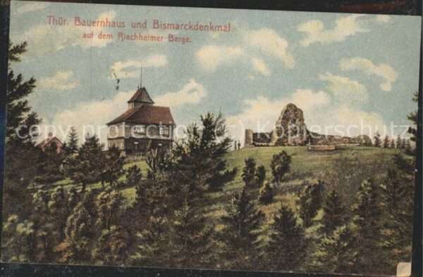 Bismarck Bismarckdenkmal Richheimer-Berge Thür.