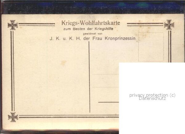 Adel Bayern Kronprinz Jüngster Feldgrau Kriegshilfe – Bild 2