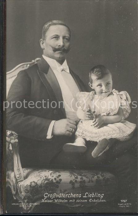 Wilhelm I Großväterchens Liebling