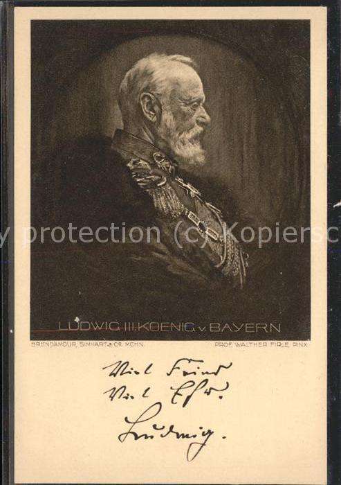 Ludwig III König von Bayern