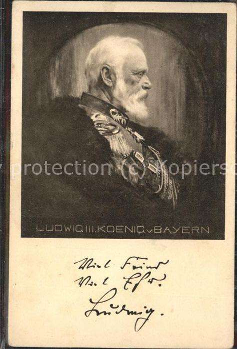 Adel Bayern Ludwig III. König von Bayern